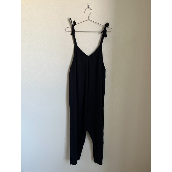 HATCH Maternity The Shyla Jumpsuit in Black Size 2/MEDIUM - Picture 1 of 7